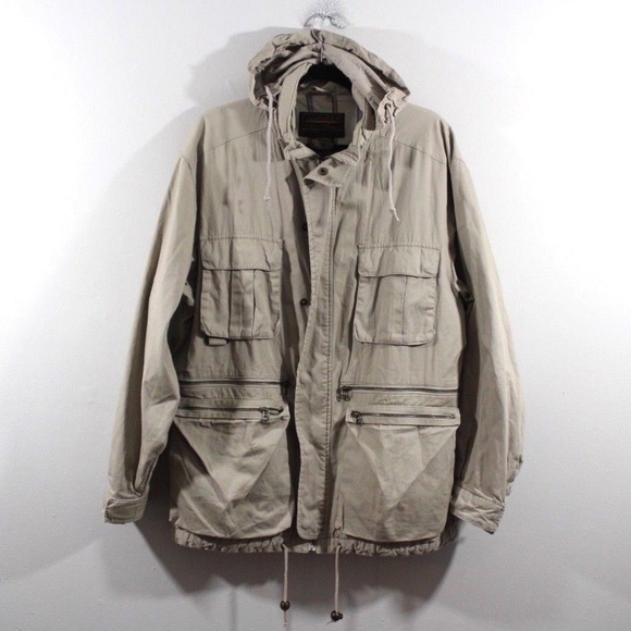Eddie Bauer Other - Vintage Eddie Bauer Men M Hooded Parka Jacket Coat